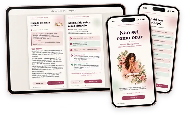 E-book Não Sei Como Orar